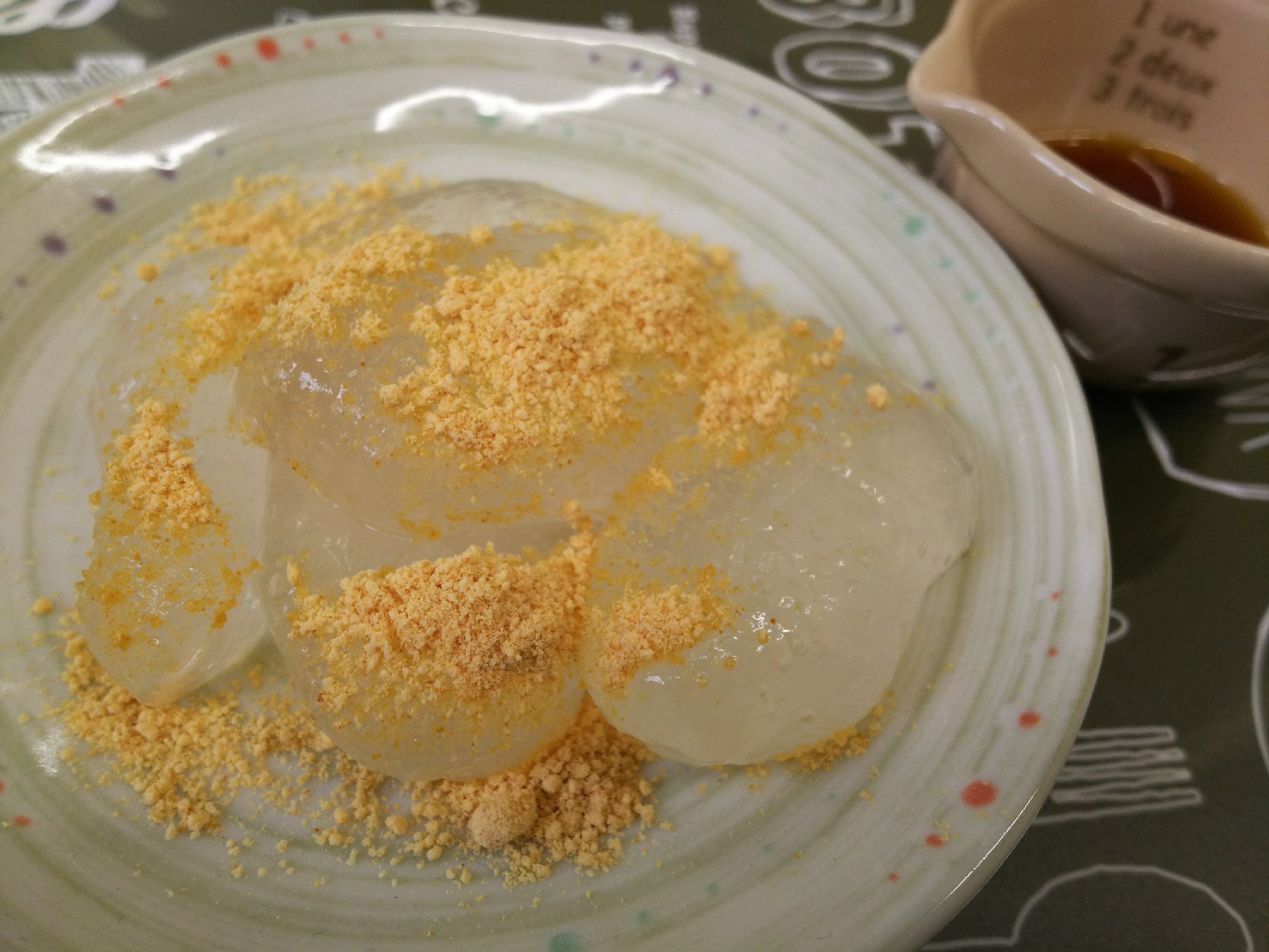 片栗粉で簡単 わらび餅