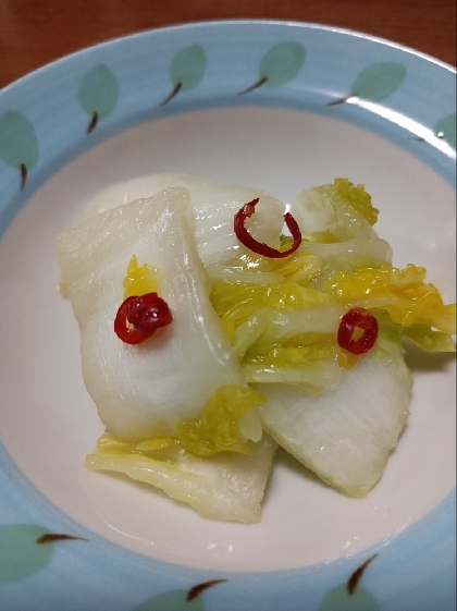 美味しい！白菜の漬物