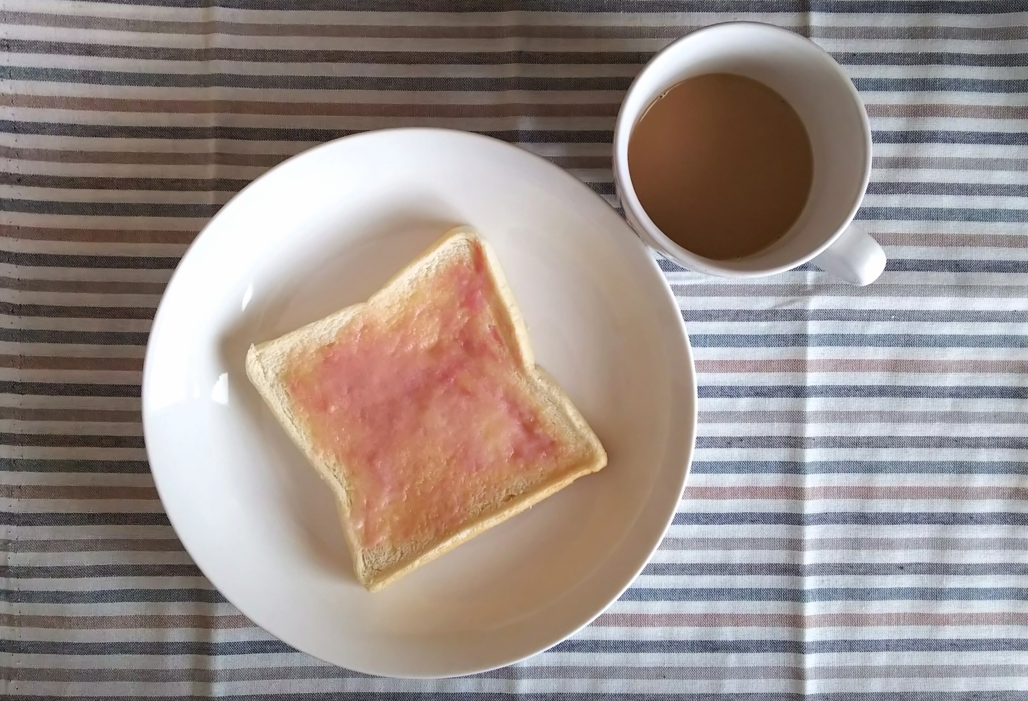 薄力粉プラスでクッキー食感✿さくらバタートースト