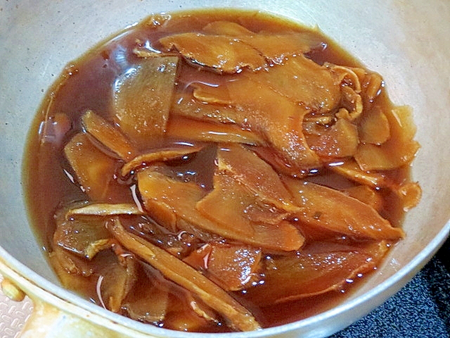 生姜の醤油煮