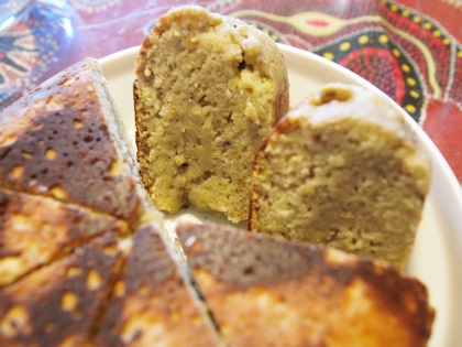 炊飯器で簡単！しっとりもっちり生おからケーキ