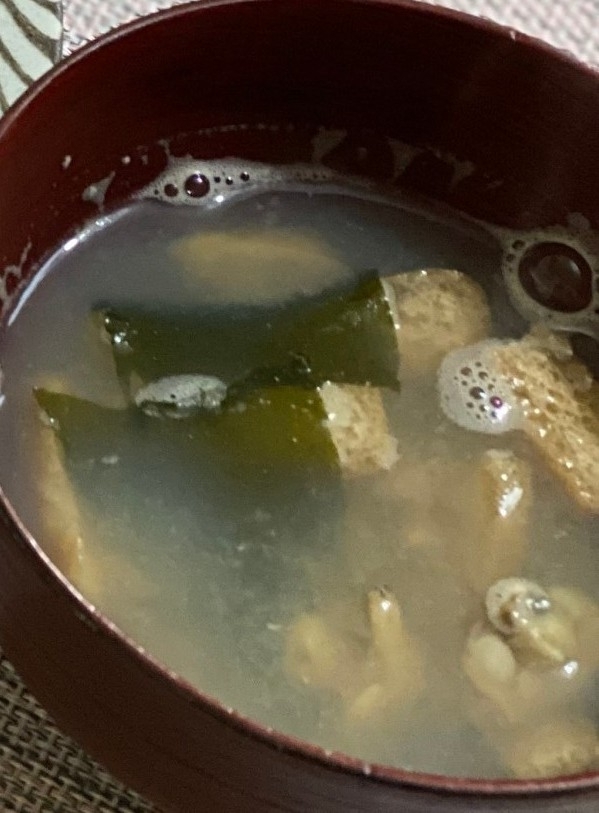 あさりの味噌汁