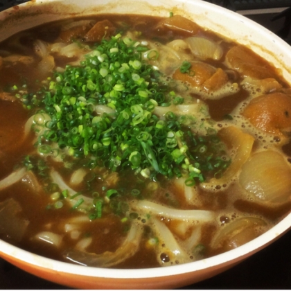 おでんリメイク☆カレー煮込みうどん