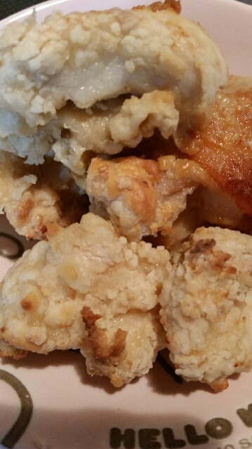 ヘルシオで!鳥むね肉のしょうゆマヨからあげ