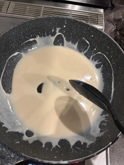 簡単に出来ました！
小麦粉は大2にしてみましたがトロトロになりました。