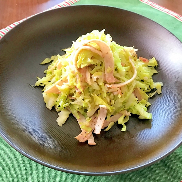 お弁当にも 千切りキャベツとハム炒め レシピ 作り方 By かえるかえる38 楽天レシピ お弁当にも 千切りキャベツとハム炒め レシピ 作り方 By かえるかえる38 楽天レシピ