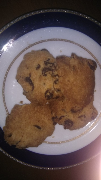 レーズン＆シナモンのソフトクッキー