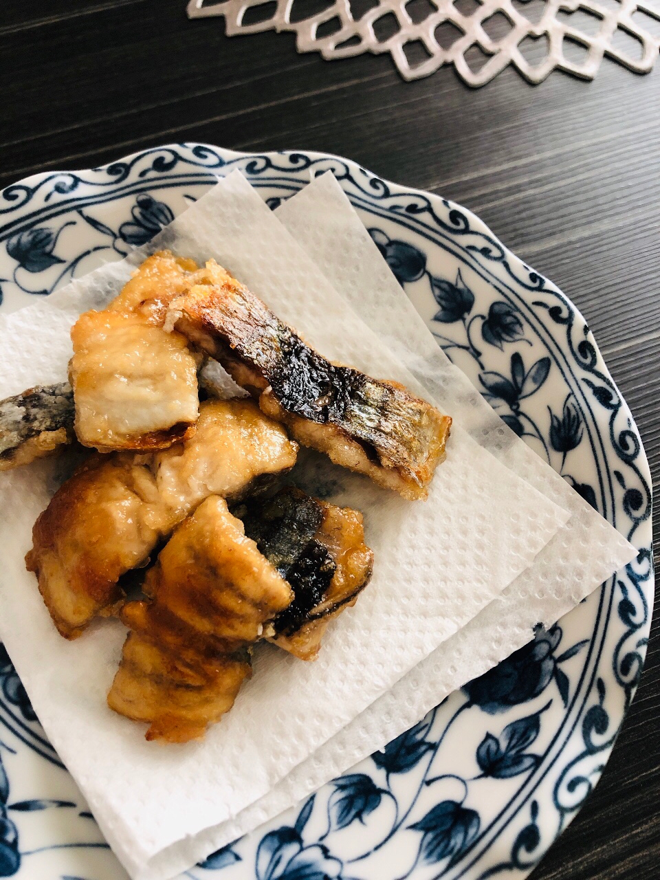 秋刀魚の梅醤油フライパン竜田