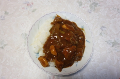 ダイエットスープで作った簡単カレー