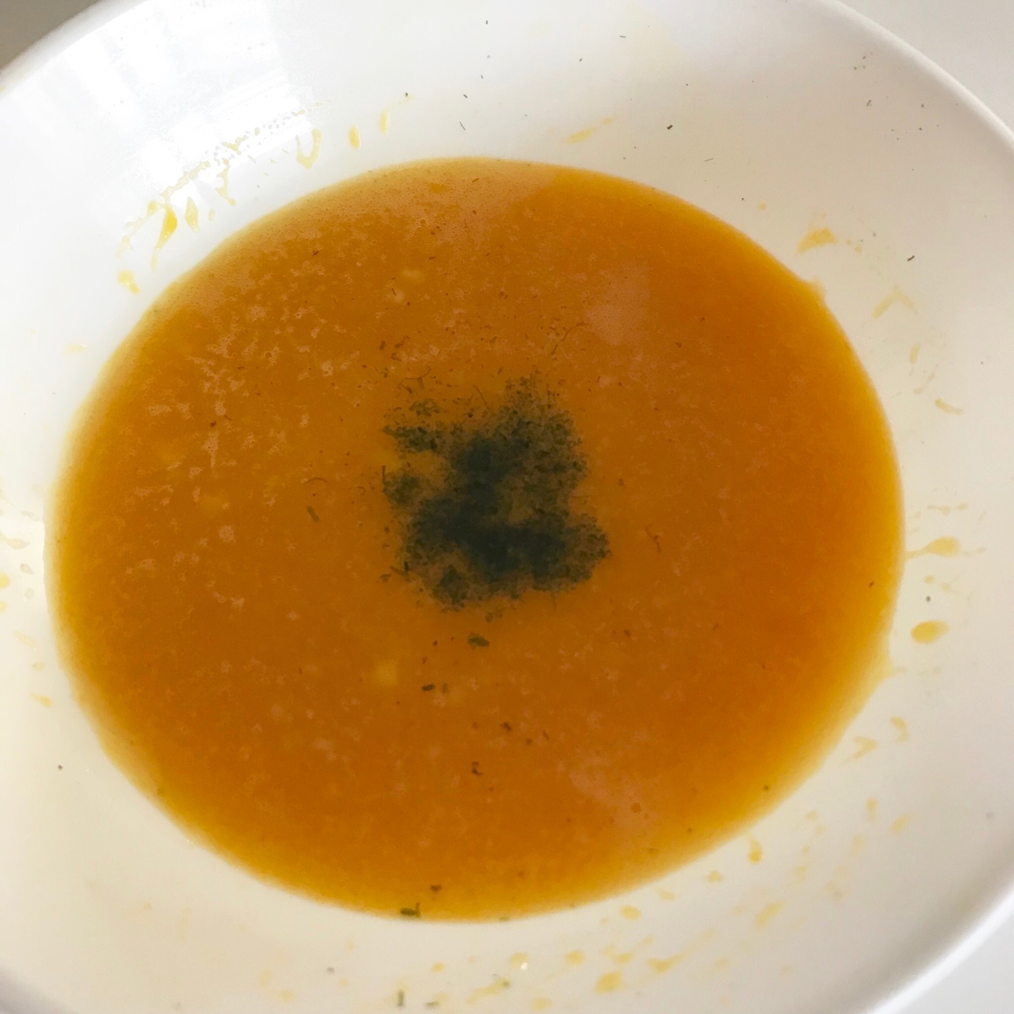 【離乳食】濃厚かぼちゃクリームスープ