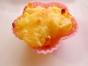 お弁当に クリームチーズとポテトのチーズのせ レシピ 作り方 By Tama9918 楽天レシピ