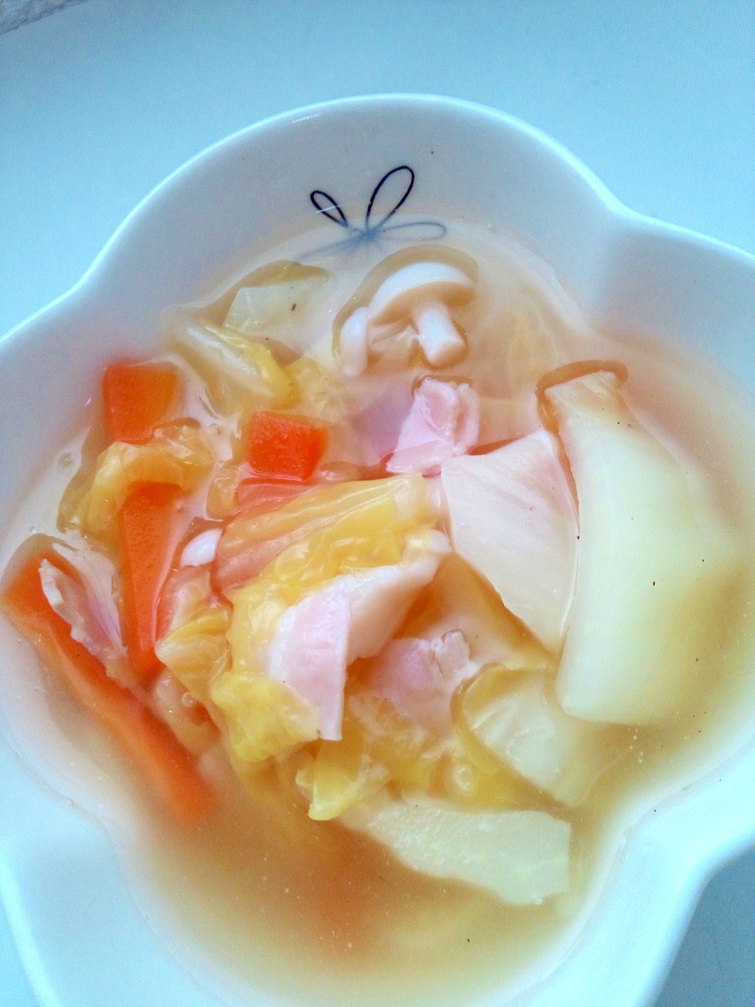 お野菜たっぷり☆コク旨中華スープ