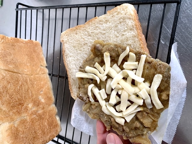 忙しい時に!食パンのっけシート★カレー