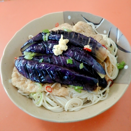 こんなに美味しく出来るなんて！なすそうめん