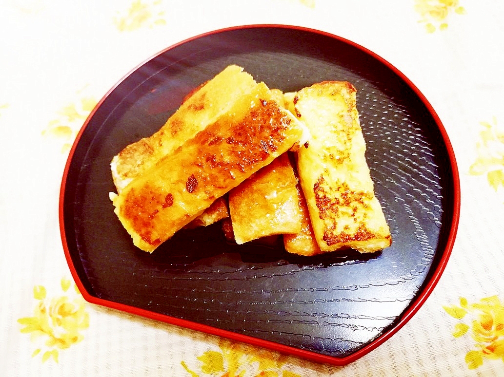 オレンジ風味♪パン耳スティック