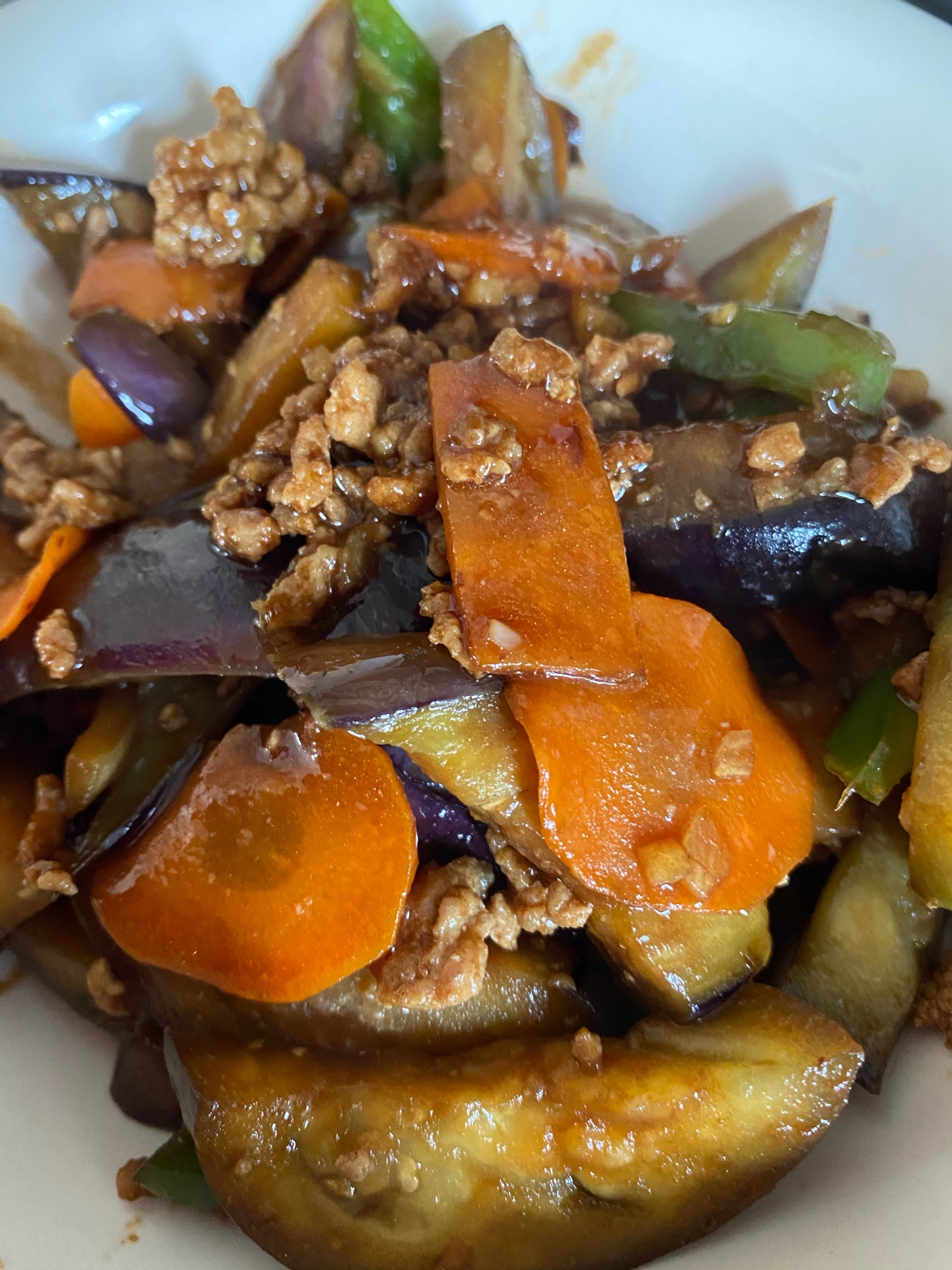 野菜たっぷり！コク旨麻婆茄子