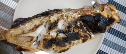 魚焼きグリルで✨金目鯛の塩焼き(^^)