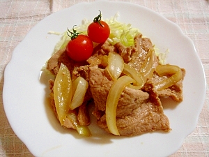 チョッピリ甘め　子供も食べれる生姜焼き