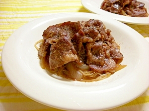 にんにく＆醤油が食欲をそそる♪豚肉のスタミナ炒め