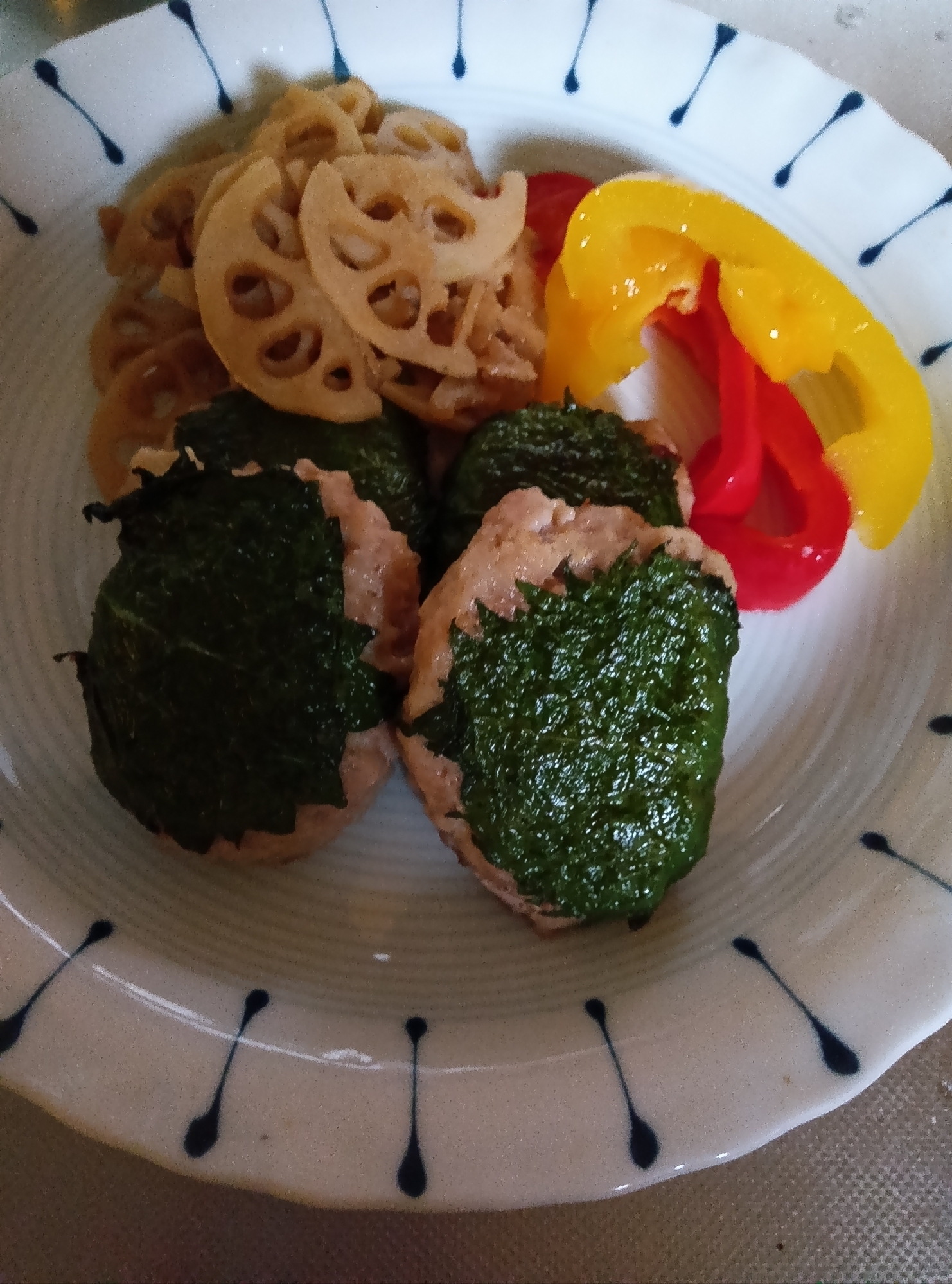 豆腐入り シソつくね