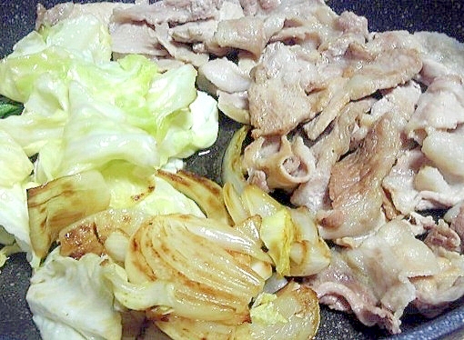 肉も野菜も美味しくネギ塩ダレで♪