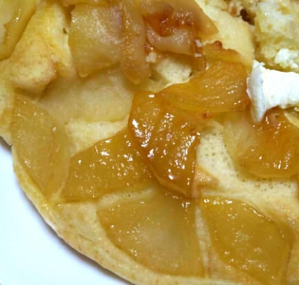 りんごのパンケーキ