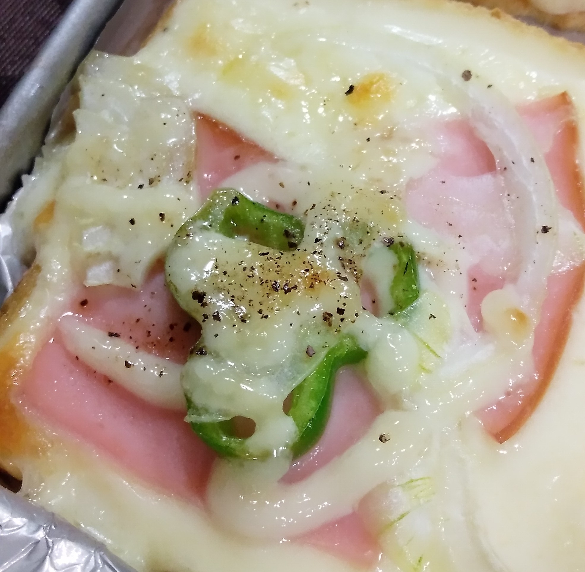 バレンタイン♡厚揚げのピザ