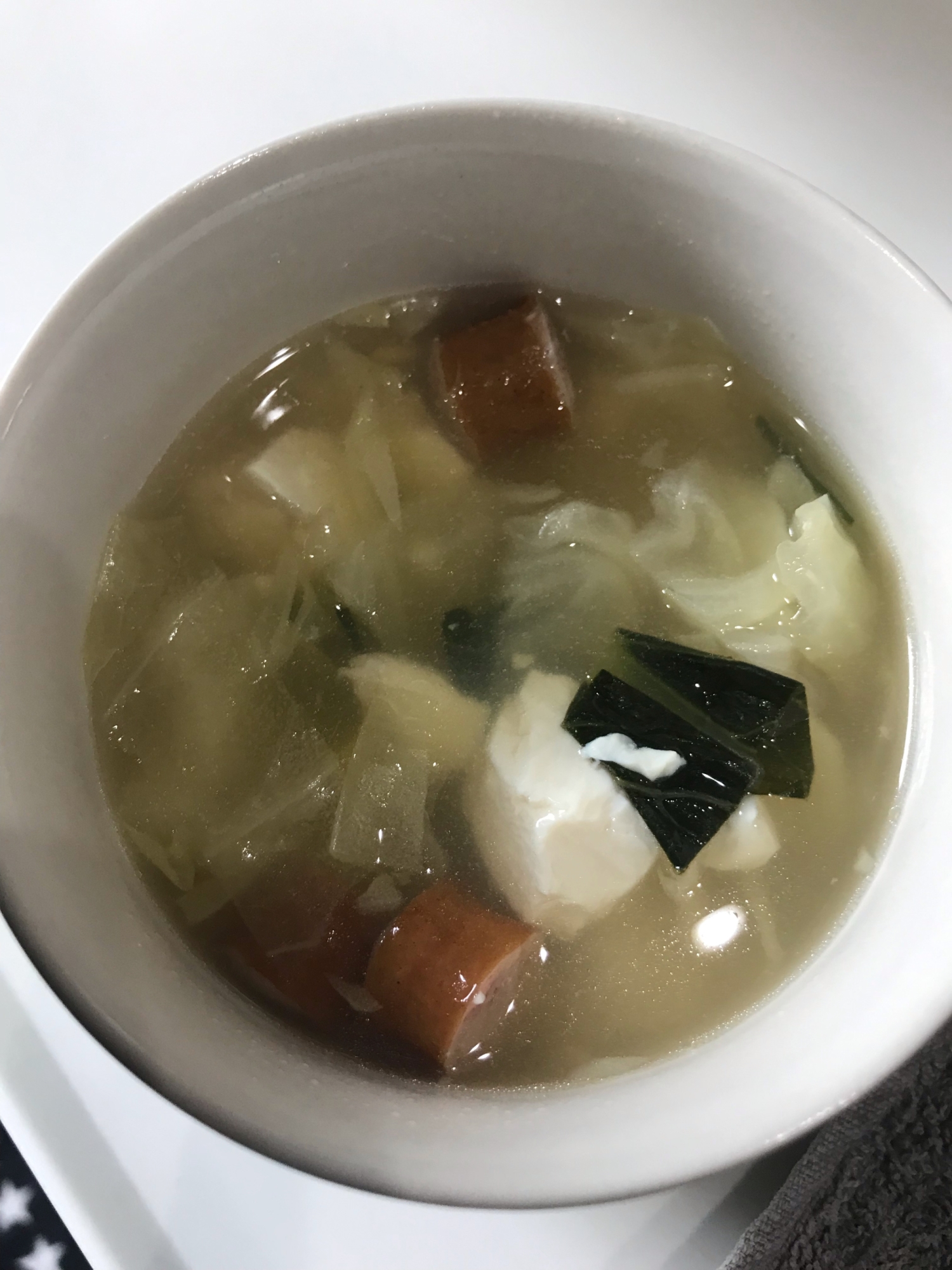 鶏ガラ野菜スープ