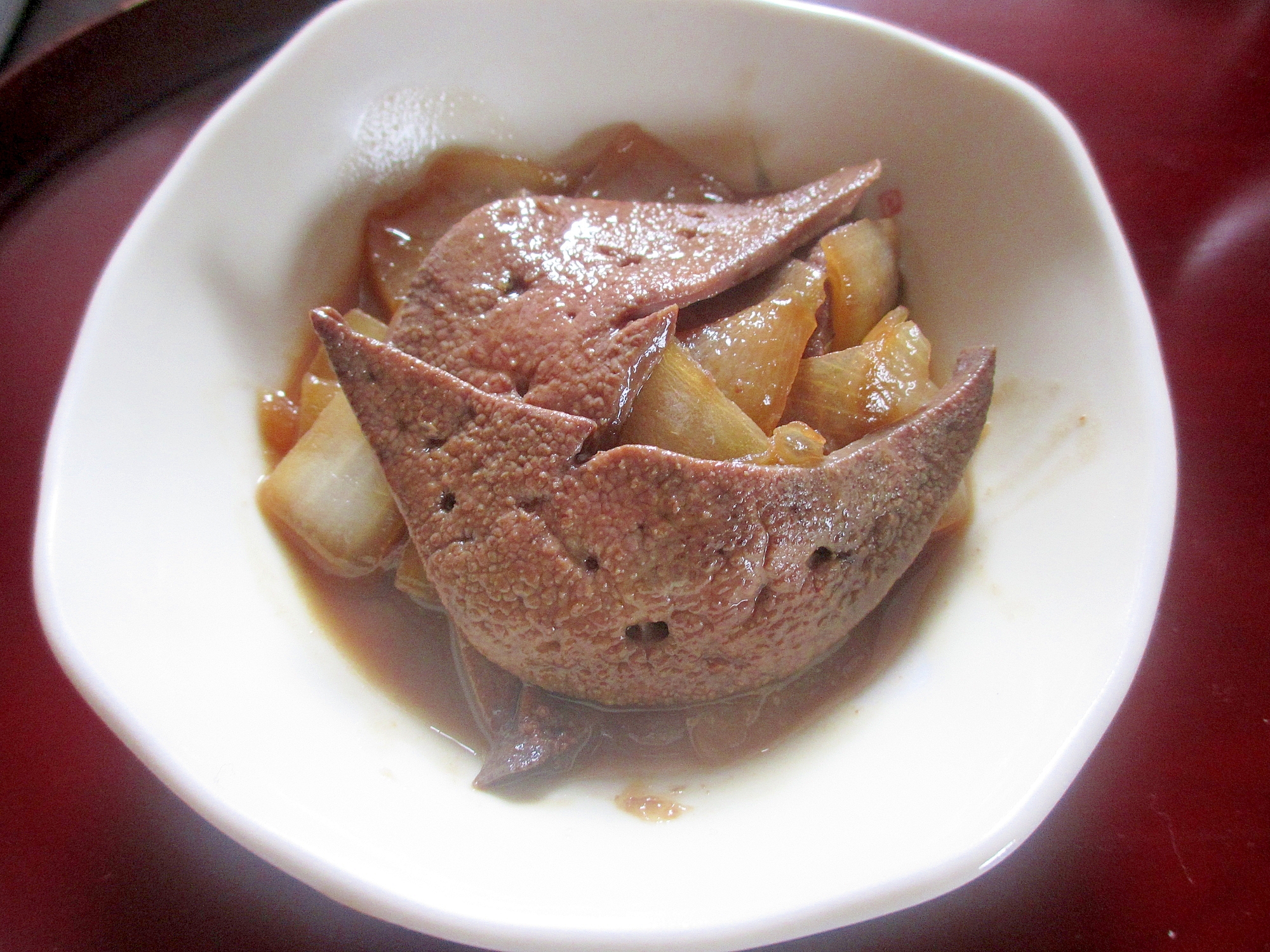簡単★豚レバーと玉ねぎ炒め