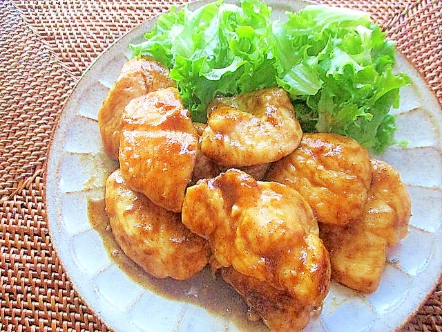 簡単！鶏むね肉の照り焼き花椒風味