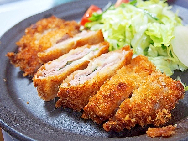 大葉とチーズのミルフィーユカツ レシピ 作り方 By よっちごはん 楽天レシピ 大葉とチーズのミルフィーユカツ レシピ 作り方 By よっちごはん 楽天レシピ