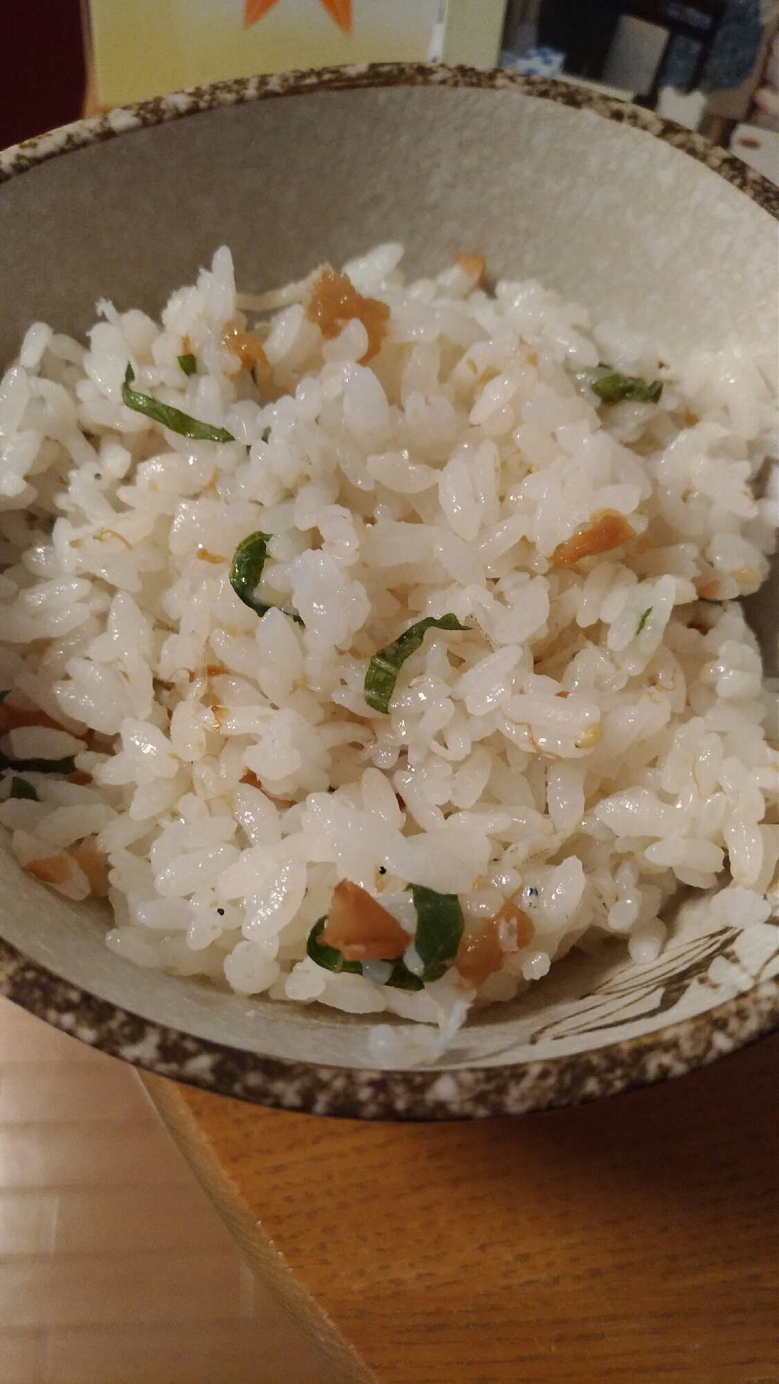 さっぱり！梅としらすご飯