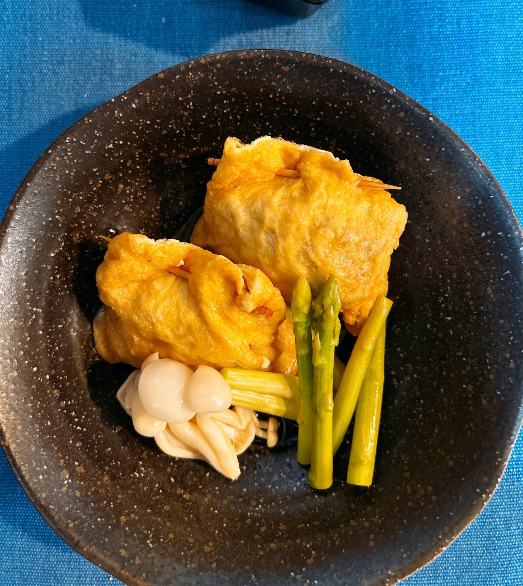 挽き肉のいなり包み煮