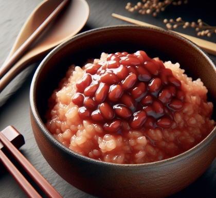 小豆を茹でずに炊飯器で作るお赤飯