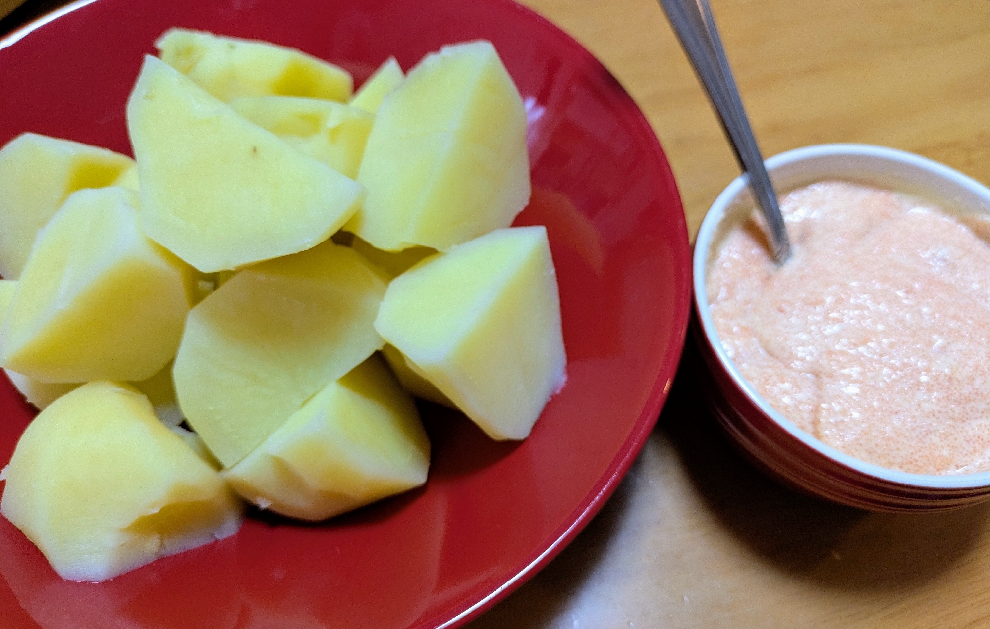 ほくほくじゃが芋 たらこソース