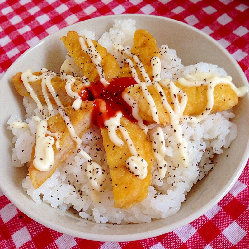 チキンナゲット丼★