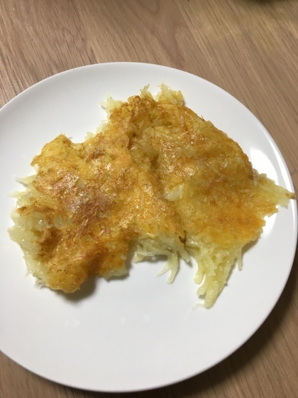 チーズのカリッとしたところが美味しい！簡単に作れ助かりました♪