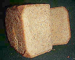 ＨＢで　ライ麦五割の食パン
