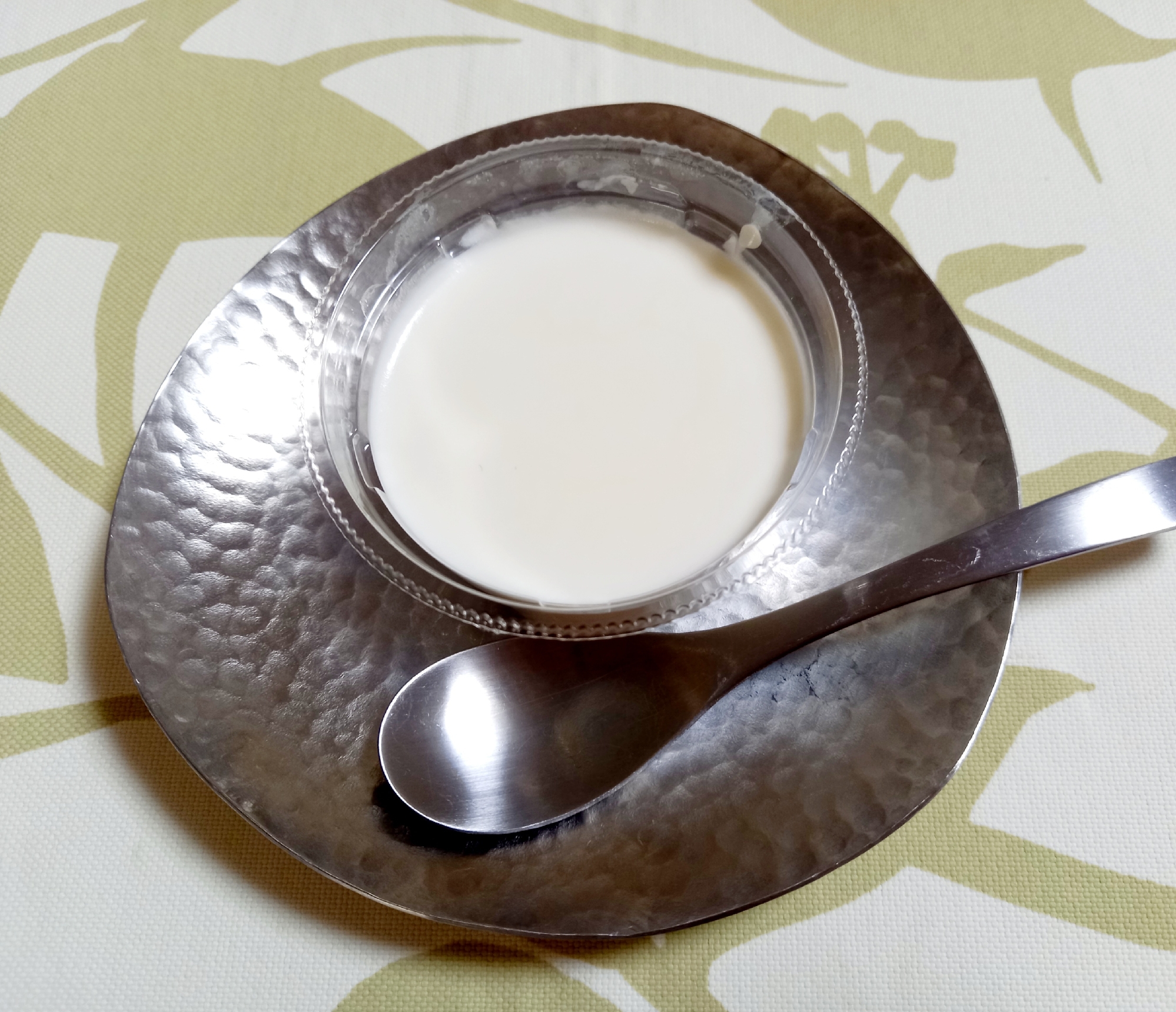 ココナッツミルクパウダーde簡単プリン