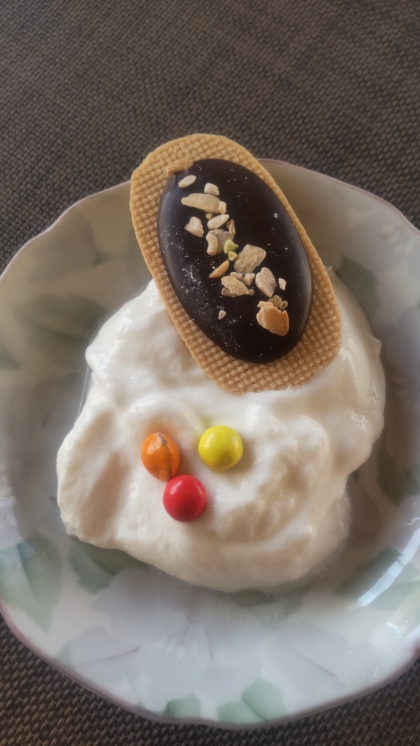 チョコチョコ♪ヨーグルト