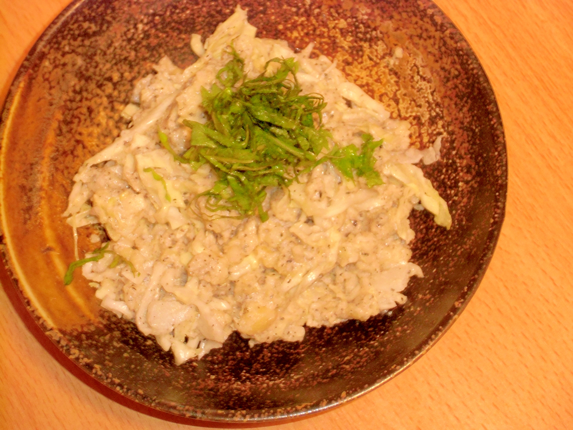 シャキシャキキャベツのマヨ豆腐ポテトサラダ