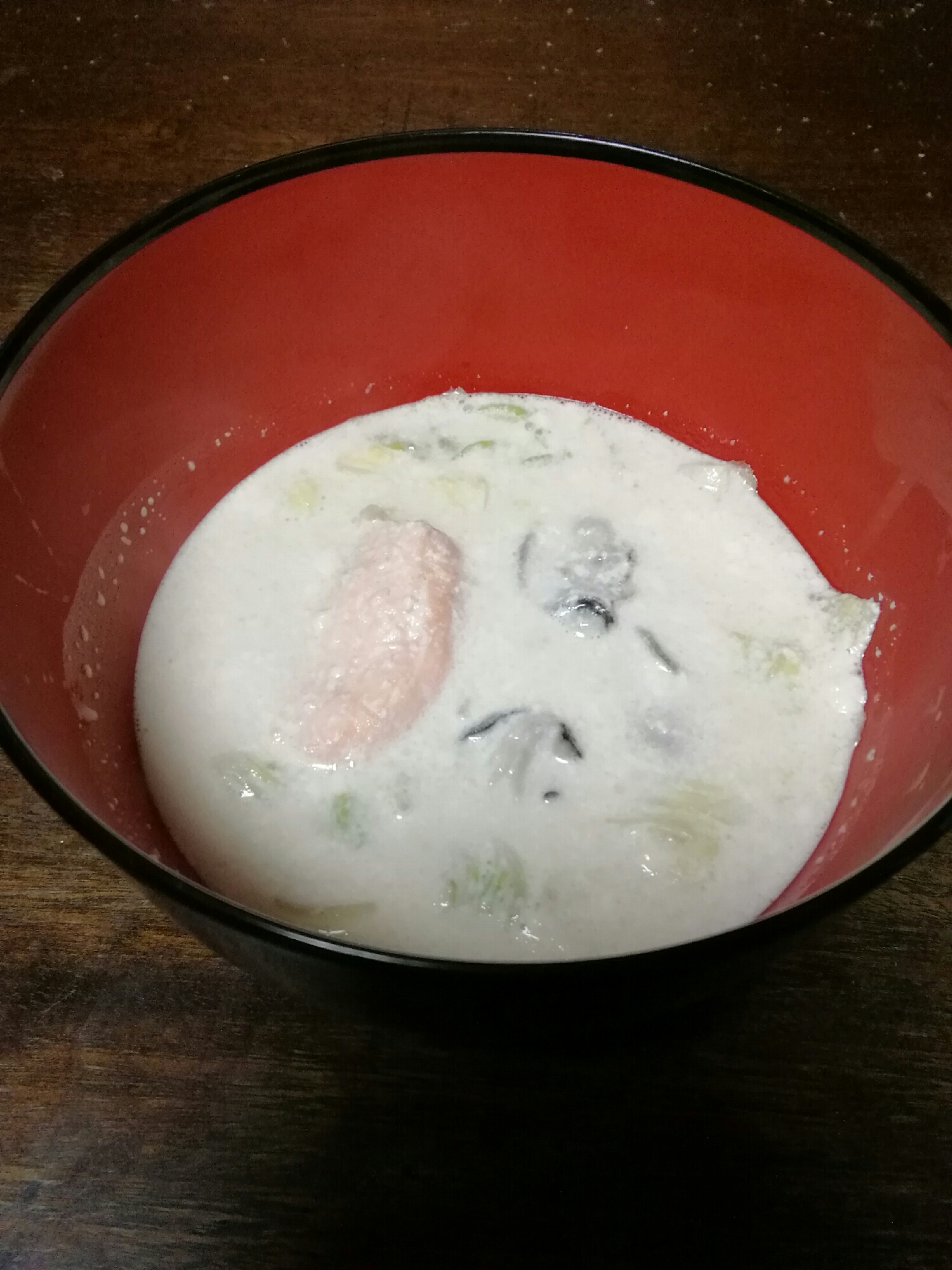 白菜の海鮮ミルクスープ煮