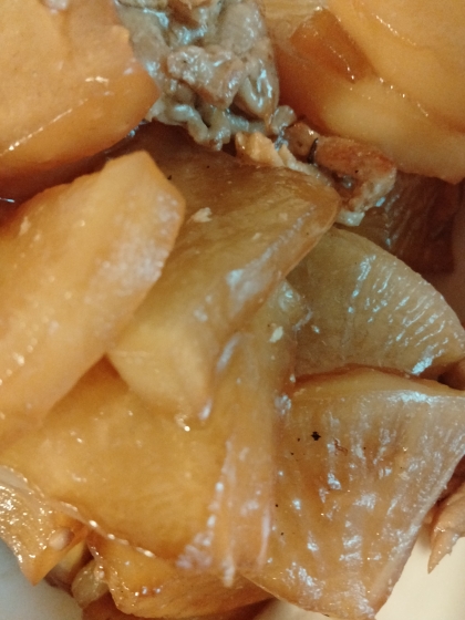 豚肉と大根のコク旨炒め煮