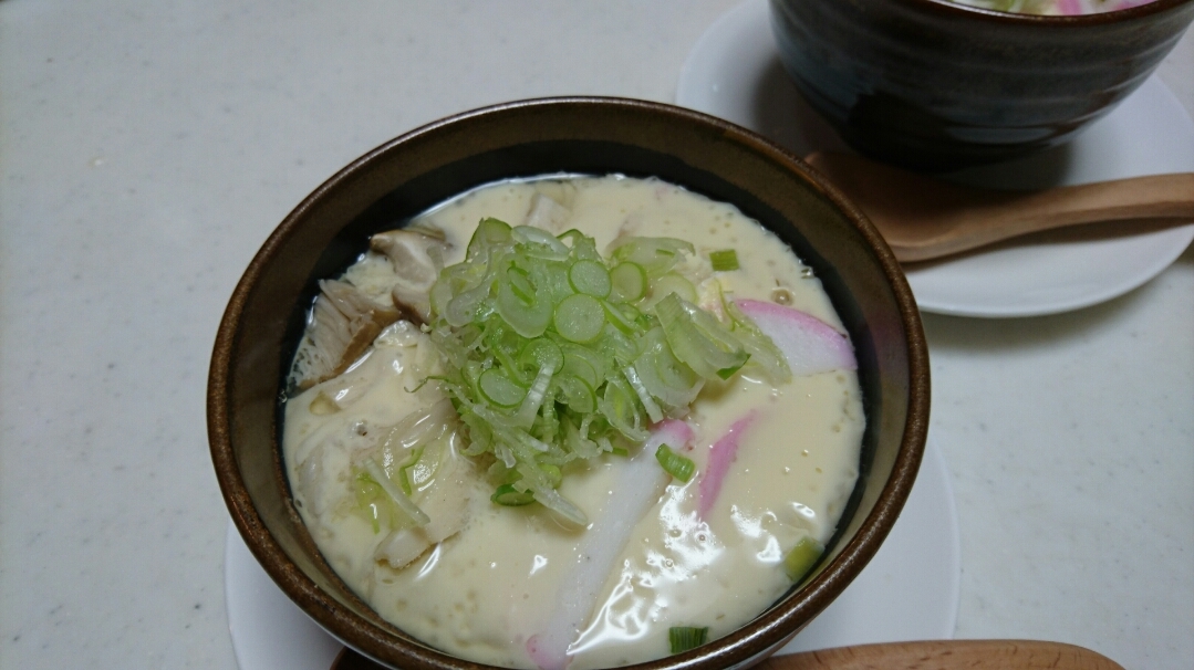 うどん　茶碗蒸し