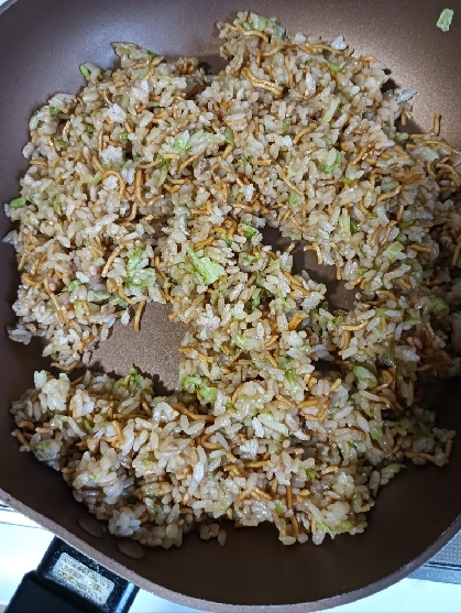 ベビースターラーメンで作る！　本格的？　そば飯