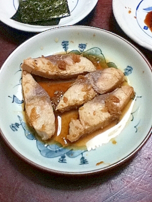 余った赤鯵の刺身de照り焼き リメイク献立 レシピ 作り方 By とりあえず乾杯 楽天レシピ