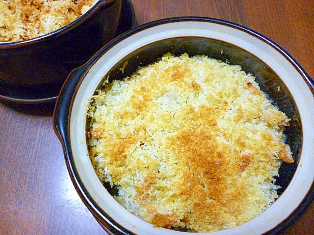 あつあつで召し上がれ♪牡蠣のパン粉・チーズ焼き