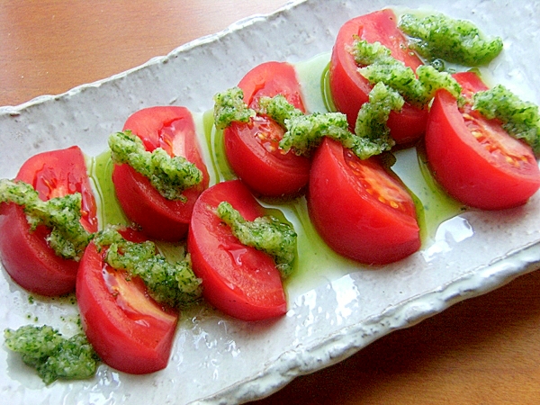 和風に爽やか!キュウリ摩り下ろし❤トマトサラダ♪