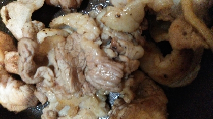 ニンニク香る豚肉焼き