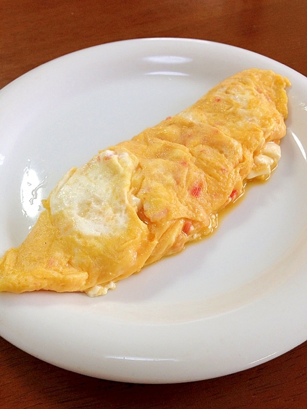 豆腐とカニカマの和風オムレツ レシピ・作り方 by tukuyo93 - 楽天レシピ